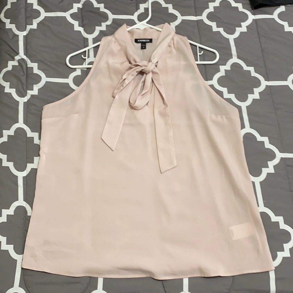 Pink Express Sleeveless Blouse L